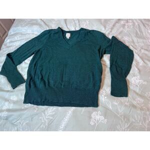 A New Day Forest Green Light Sweater, Small